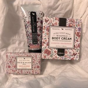 Beekman 1802 3pc Pure Goat Milk Bath & Body Set